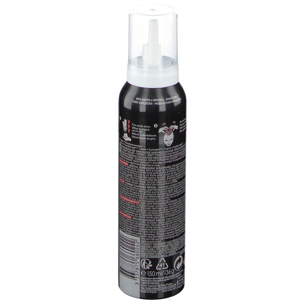 Vichy Dercos Aminexil Schaum