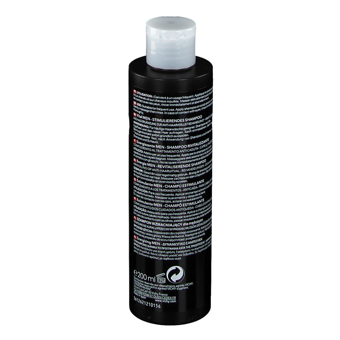 VICHY Dercos Energizing Technique Men Stimulating Shampoo