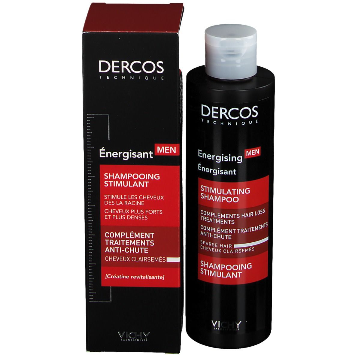 VICHY Dercos Energizing Technique Men Stimulating Shampoo