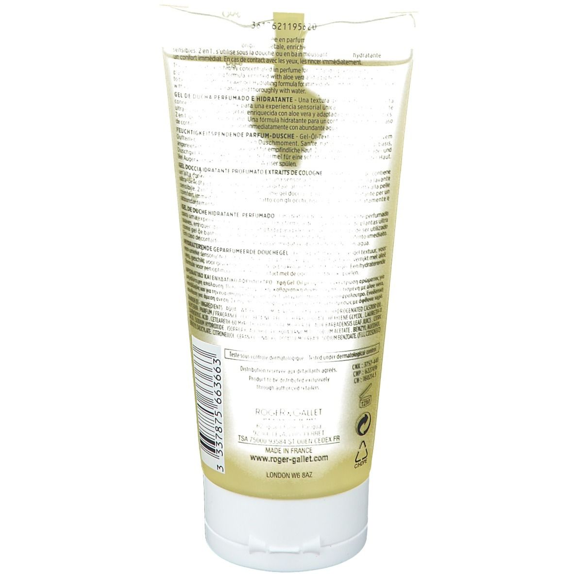 Roger & Gallet Néroli Facétie Parfum de Douche Hydratant