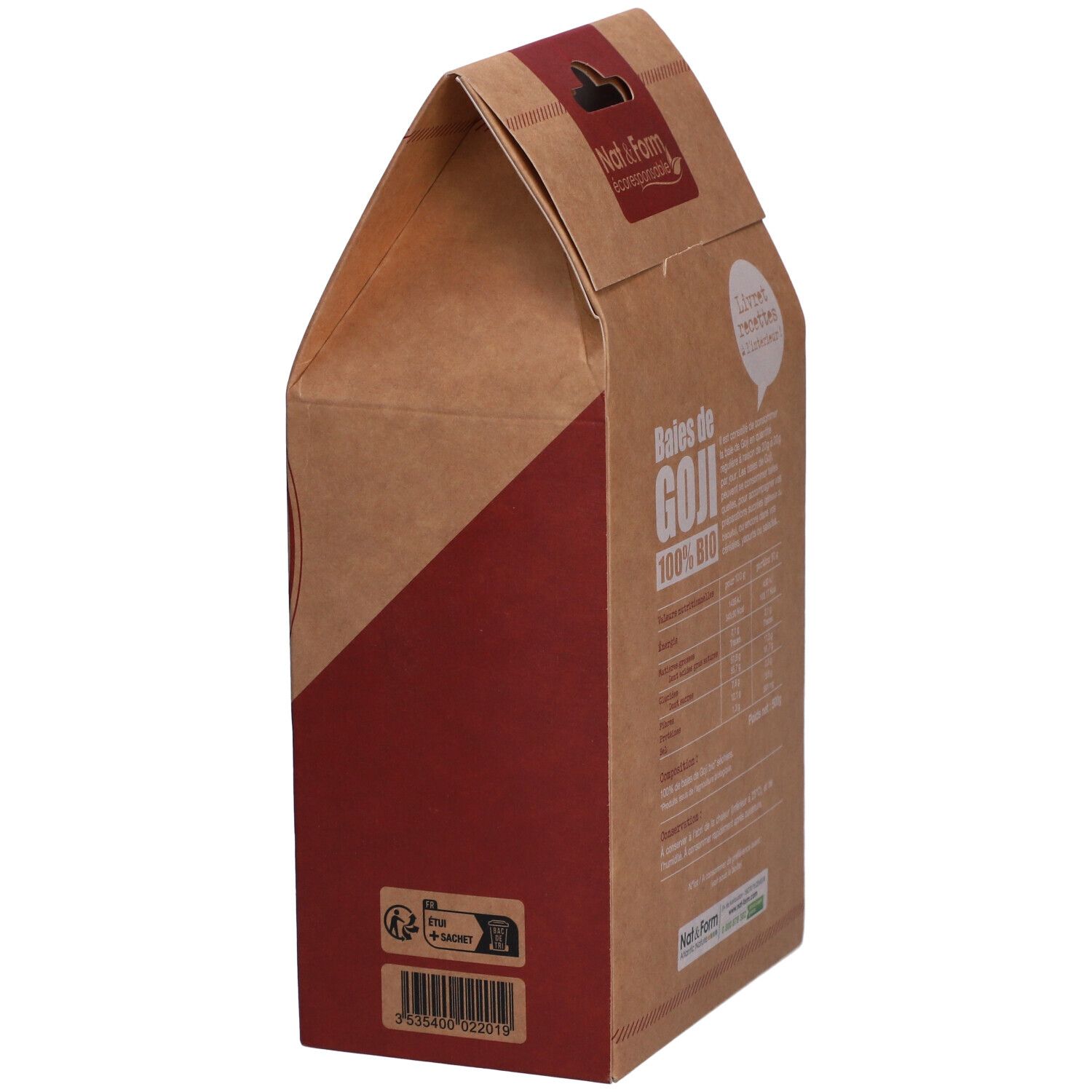 Nat&Form Goji-Beeren Bio