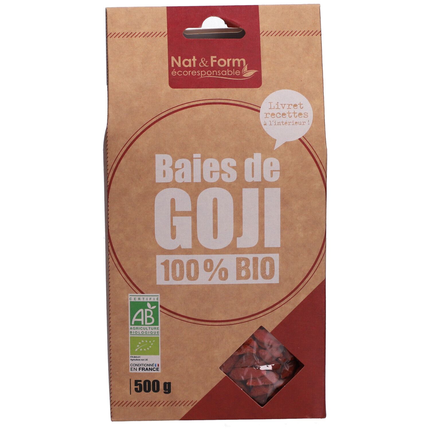 Nat&Form Goji-Beeren Bio