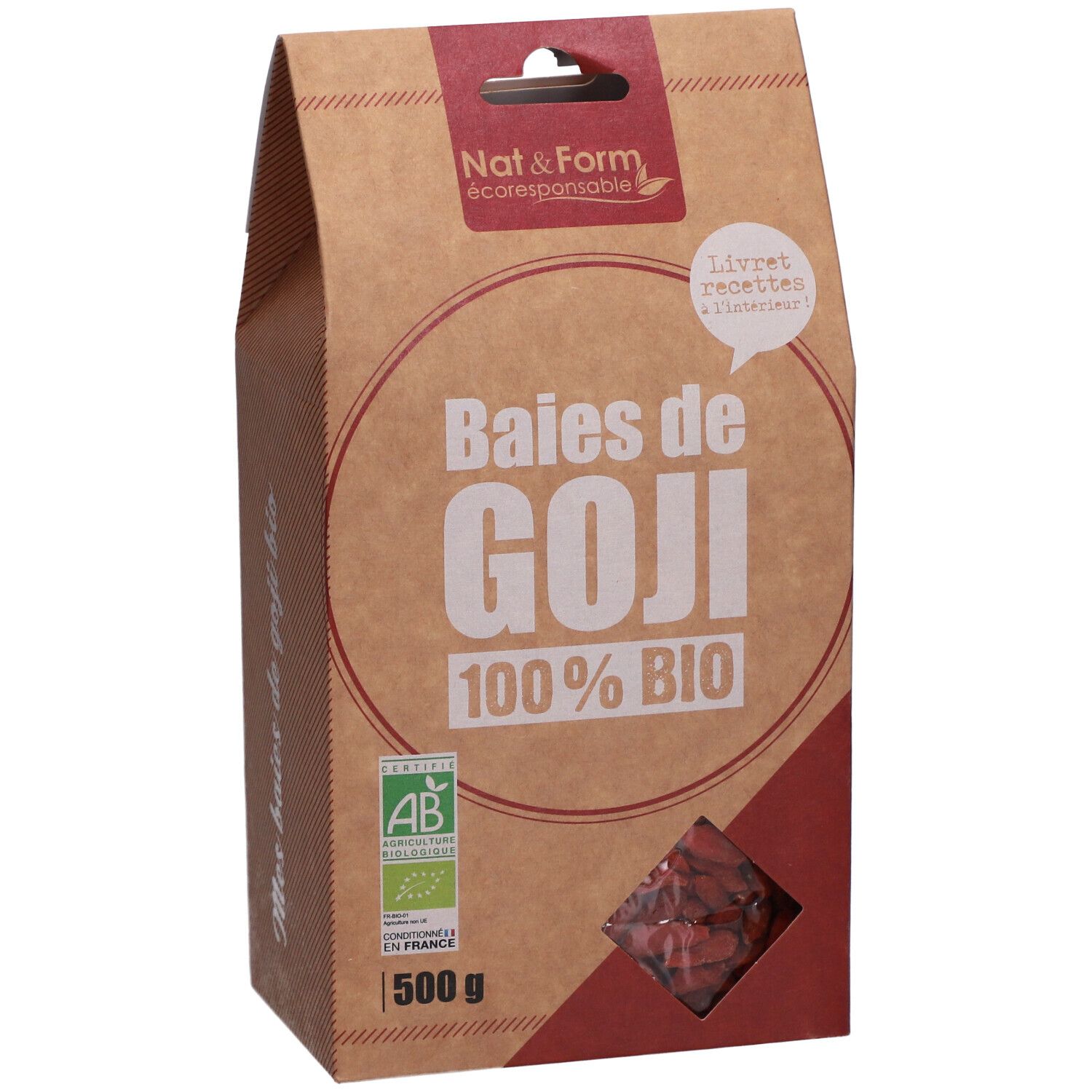 Nat&Form Goji-Beeren Bio