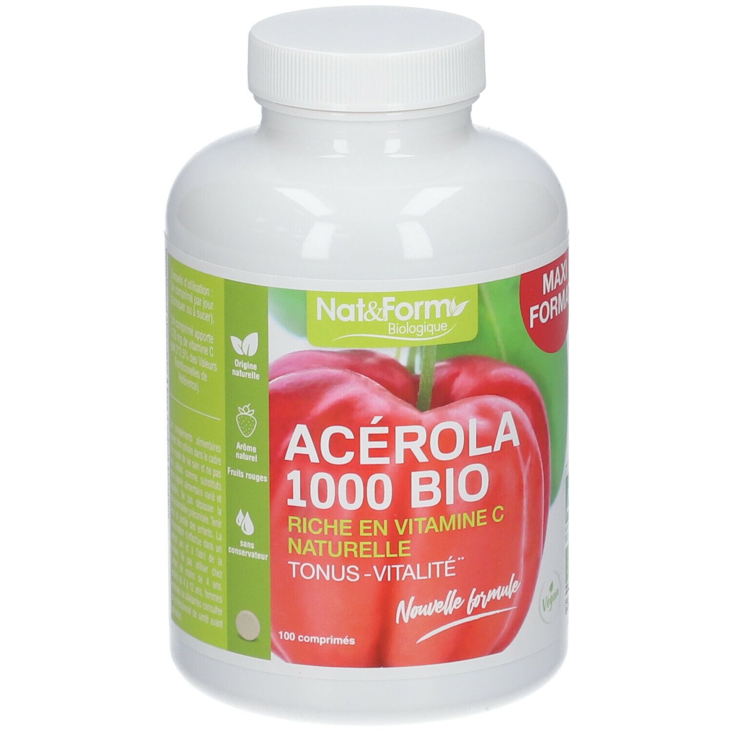 Nat & Form Acerola 1000 BIO