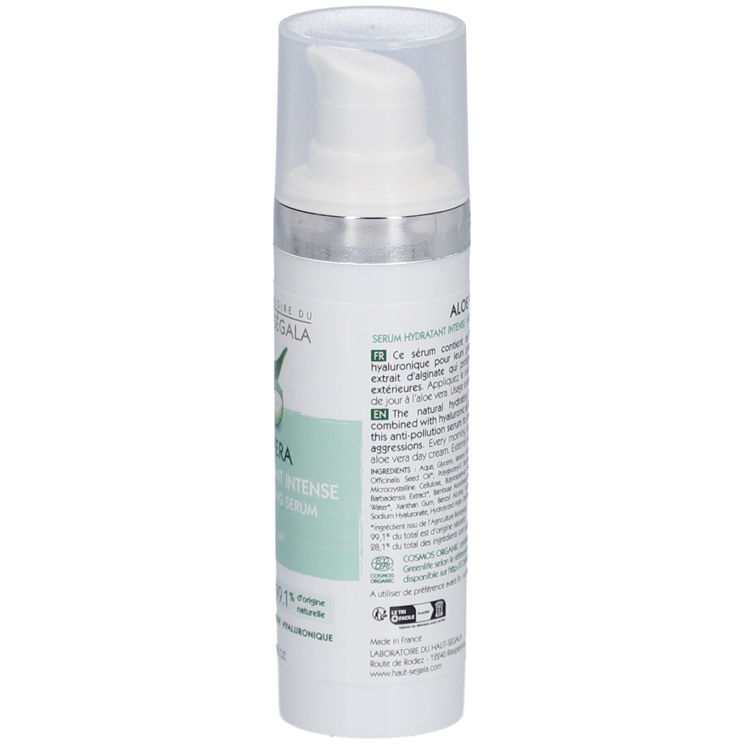 Laboratoire du Haut-Ségala Biologisches Anti-Verschmutzungs-Gesichtsserum Aloe Vera Bio