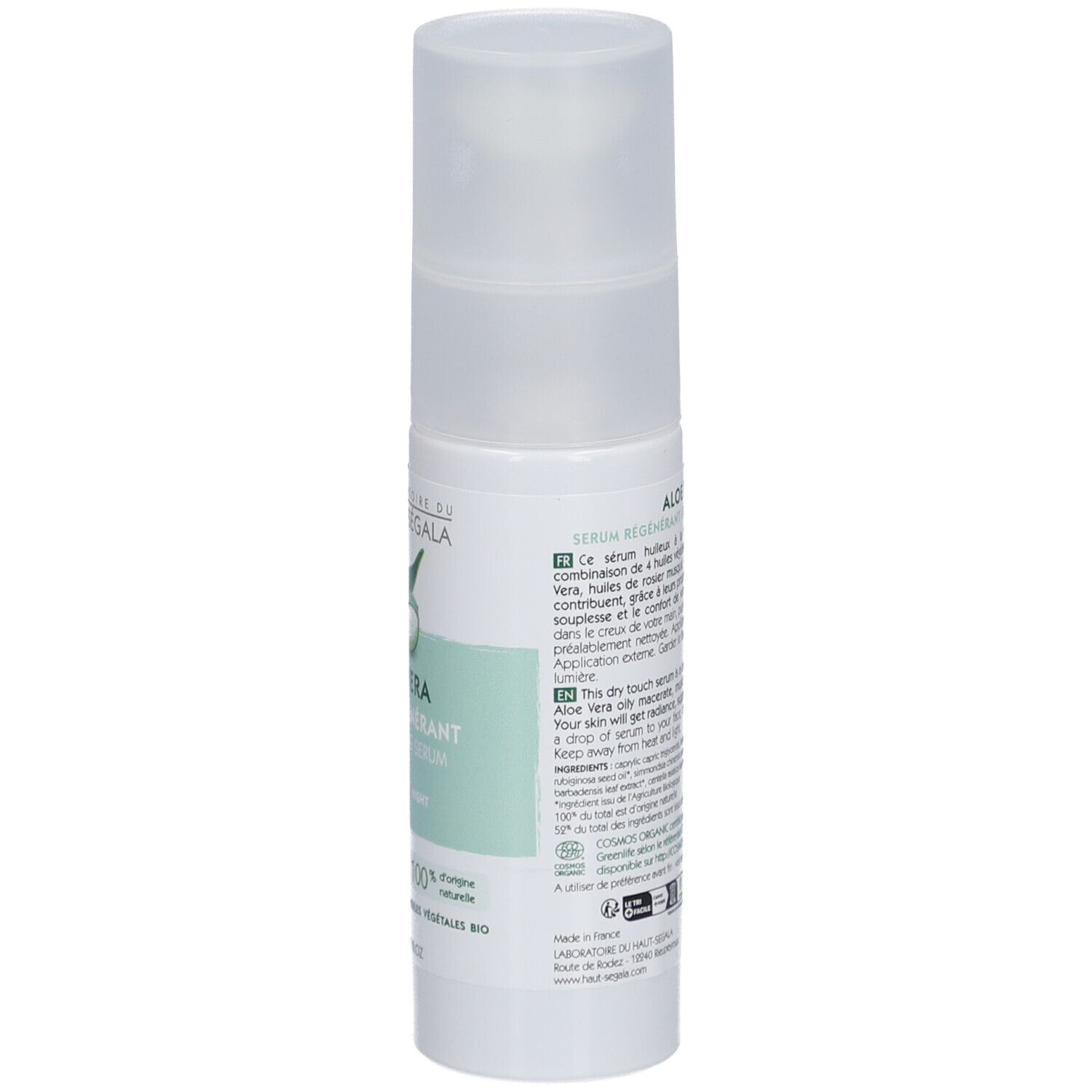 Laboratoire du Haut-Ségala Aloe Vera Regenerierendes Serum Bio