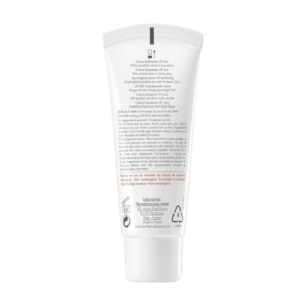 Avene Rich UV Hydrance Moisturizing Cream SPF 30