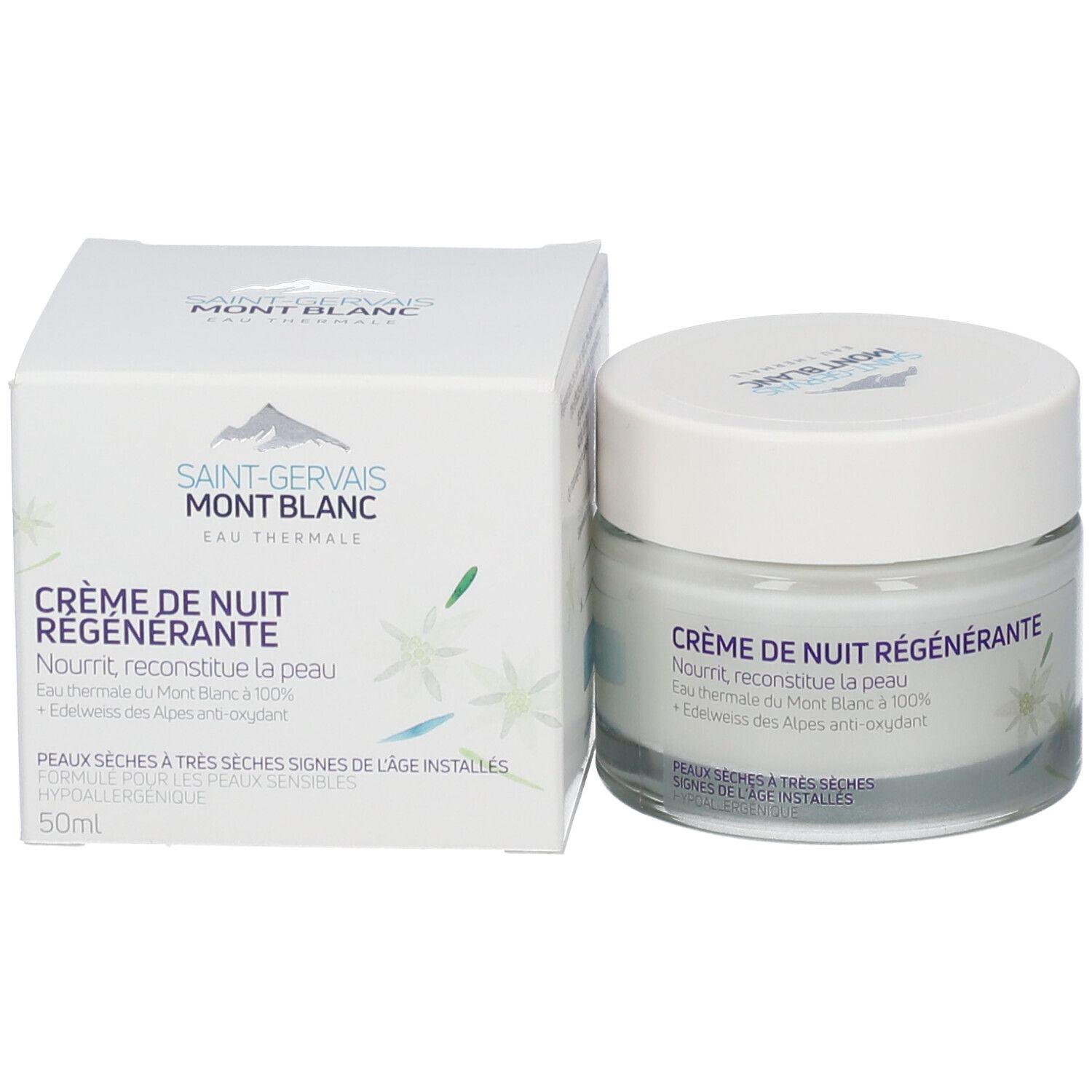 Saint-Gervais Mont-Blanc Regeneration Nachtcreme