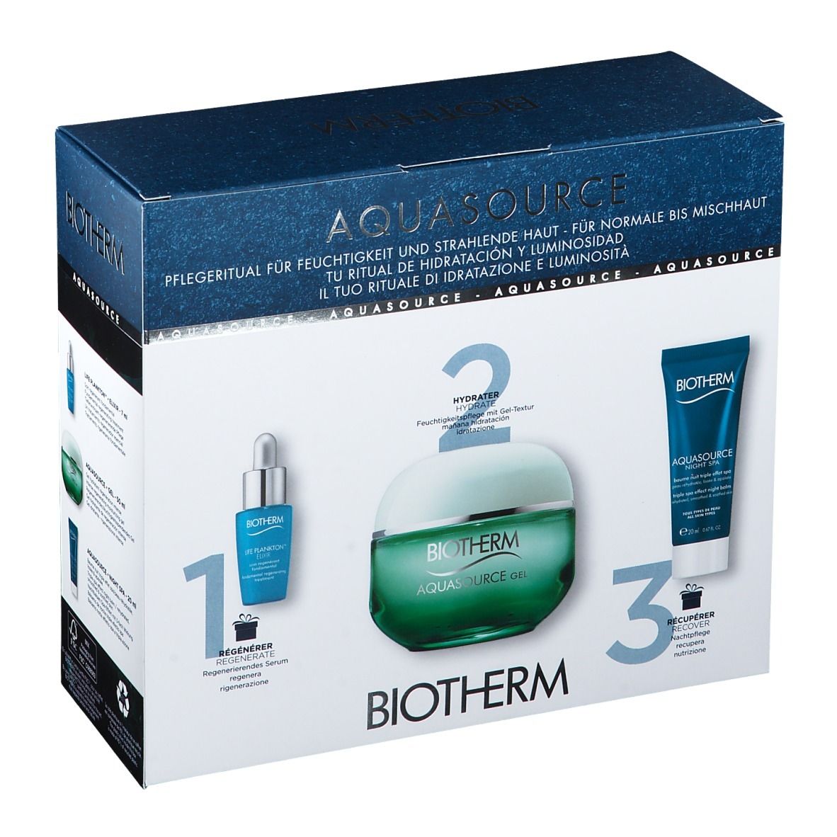 BIOTHERM Aquasource Gel Set