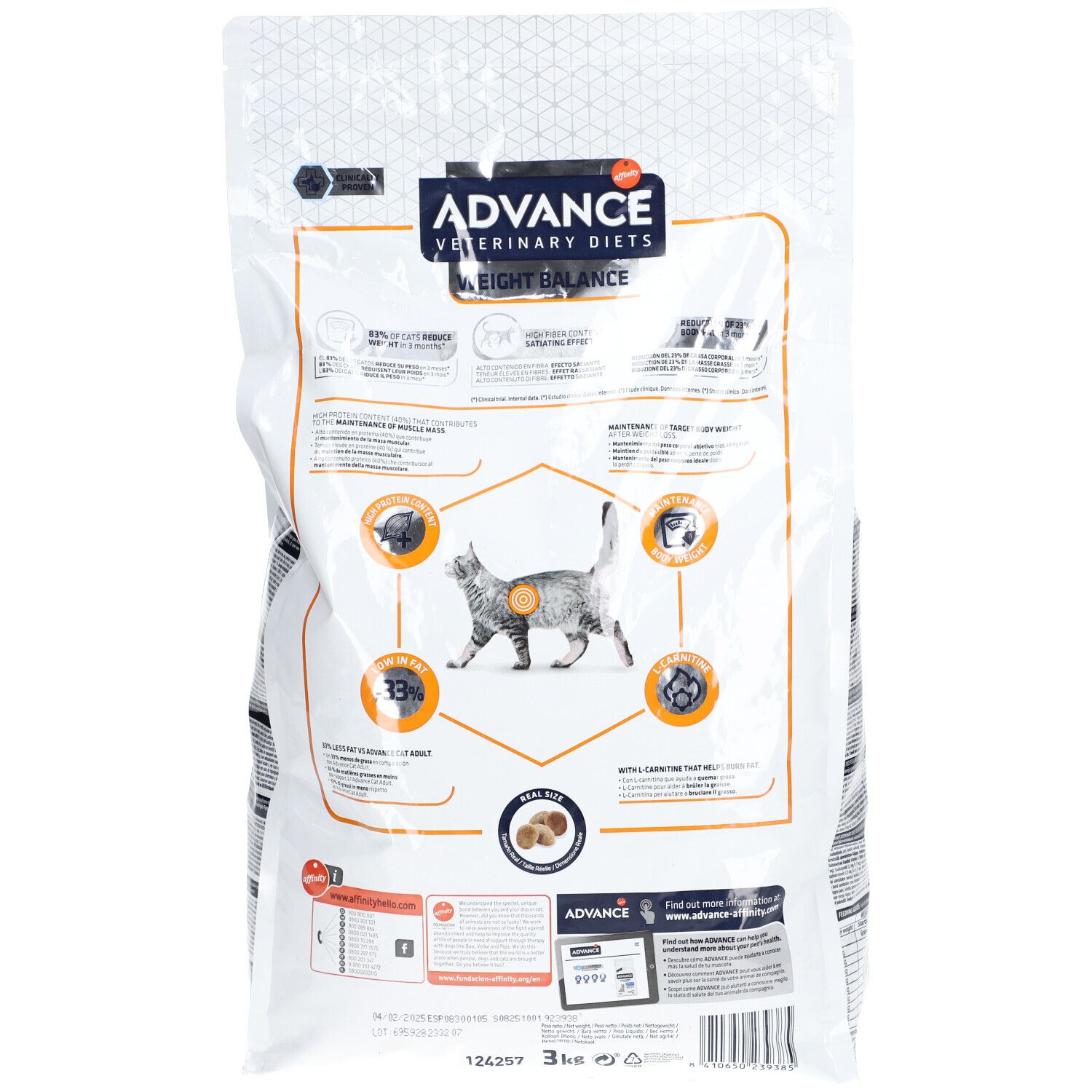 ADVANCE VETERINARY DIETS - WEIGHT BALANCE