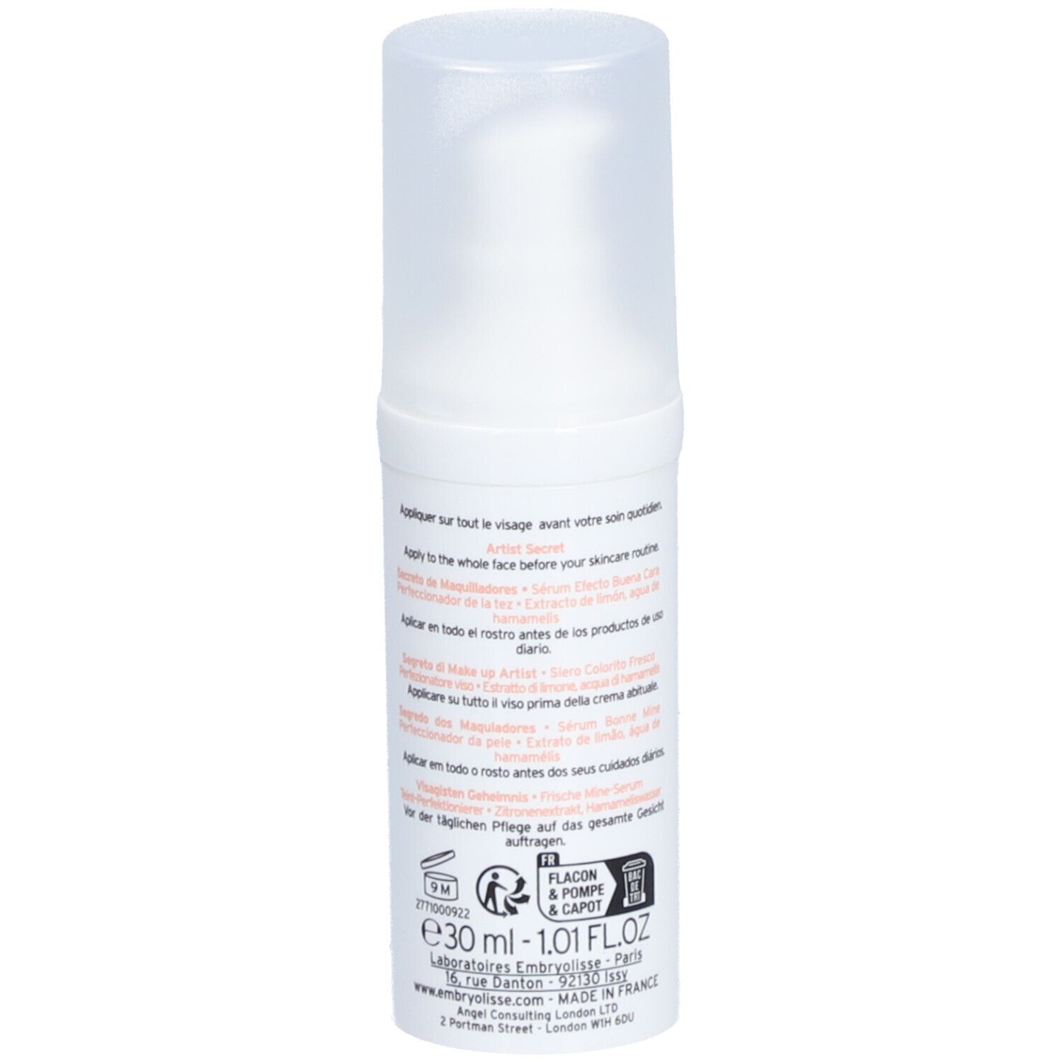 Embryolisse Secret de Maquilleurs Sérum Bonne Mine