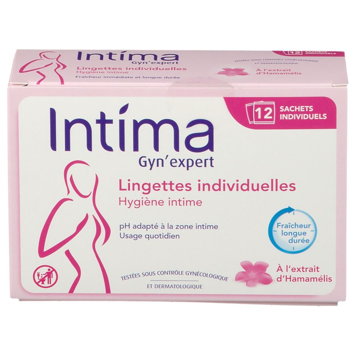 Intima Gyn'Expert Lingettes individuelles Hygiène intime