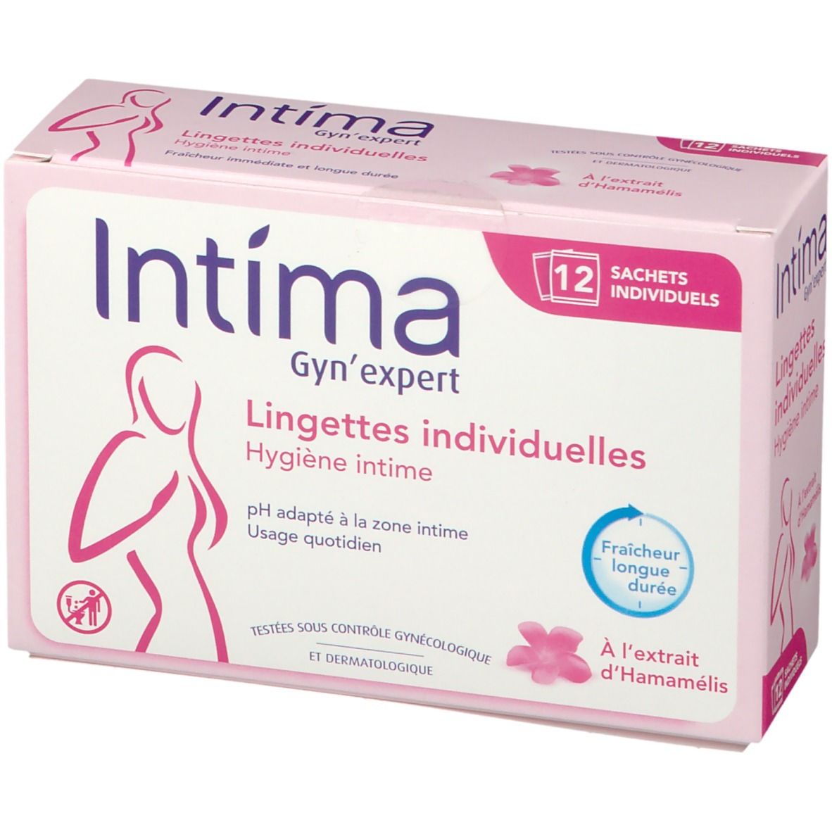 Intima Gyn'Expert Lingettes individuelles Hygiène intime