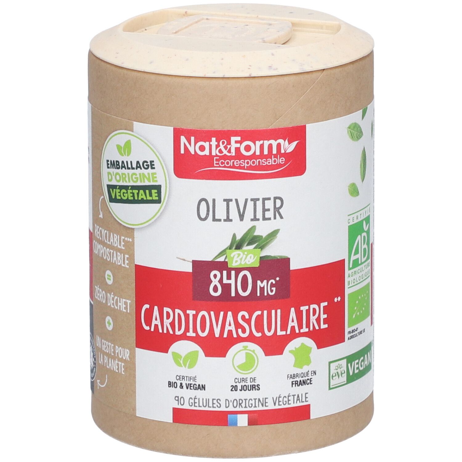 Nat&Form Bio-Olivenbaum in Kapseln
