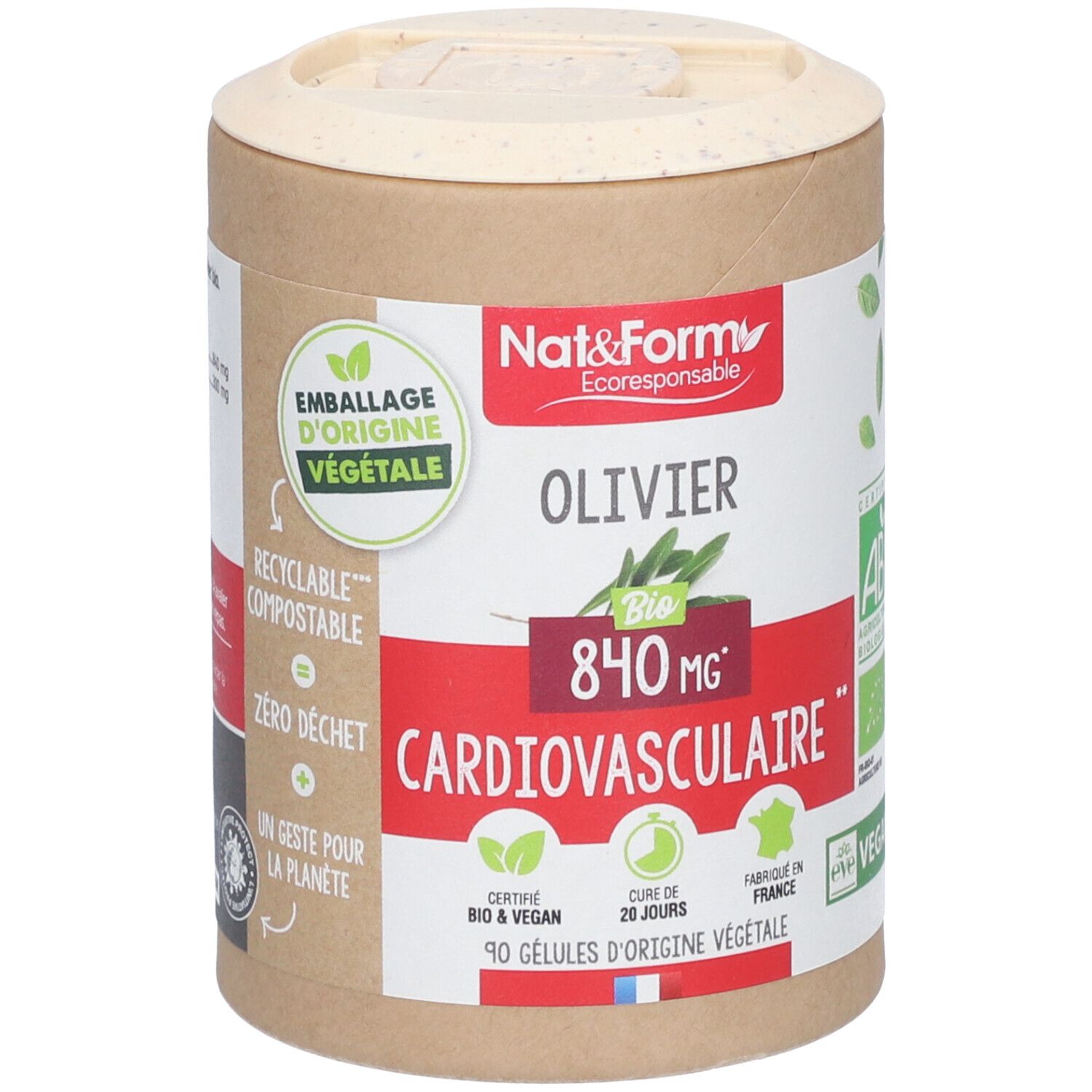 Nat&Form Bio-Olivenbaum in Kapseln