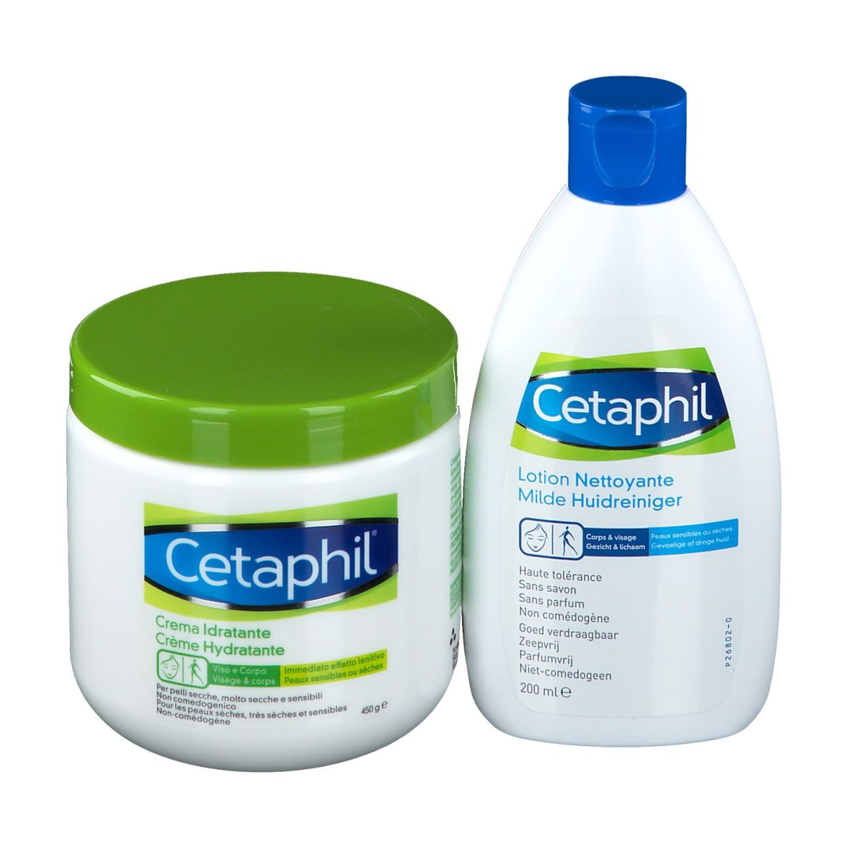 Cetaphil ® Coffret Lotion Nettoyante + Crème Hydratante