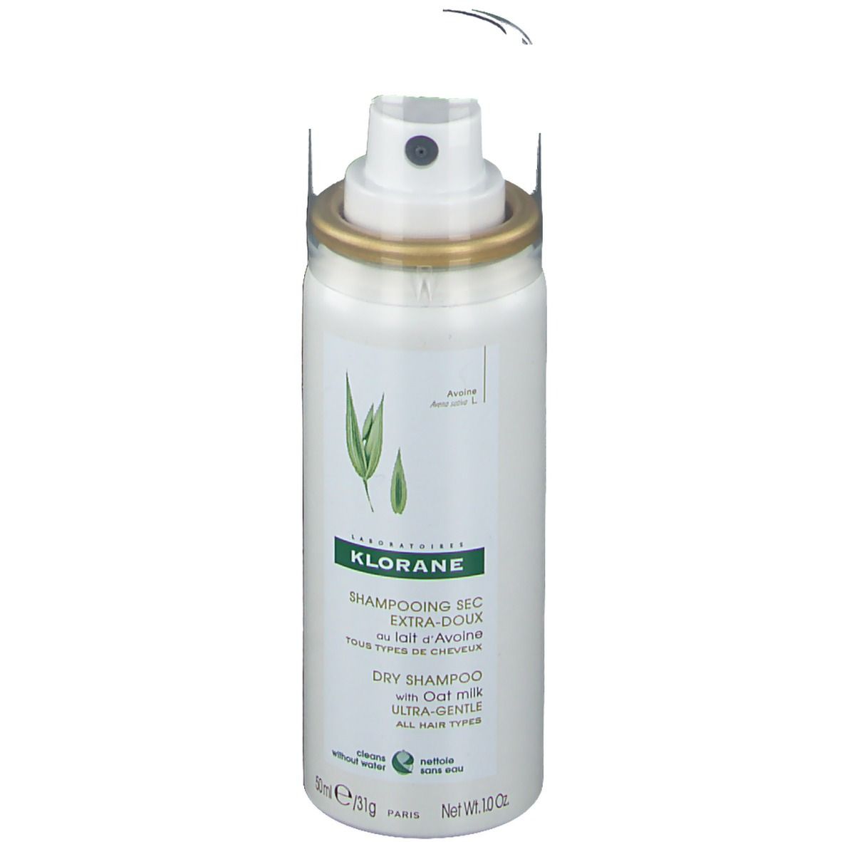 KLORANE Shampooing sec EXTRA-DOUX au lait d’Avoine