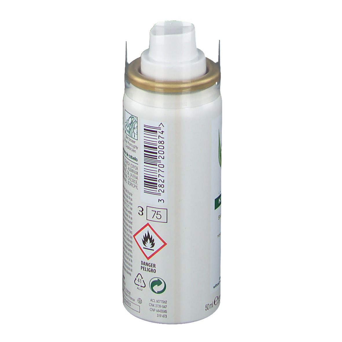 KLORANE Shampooing sec EXTRA-DOUX au lait d’Avoine