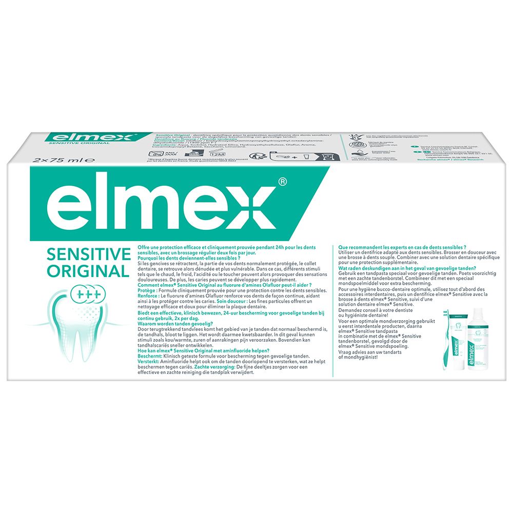 elmex® Sensitive dentifrice