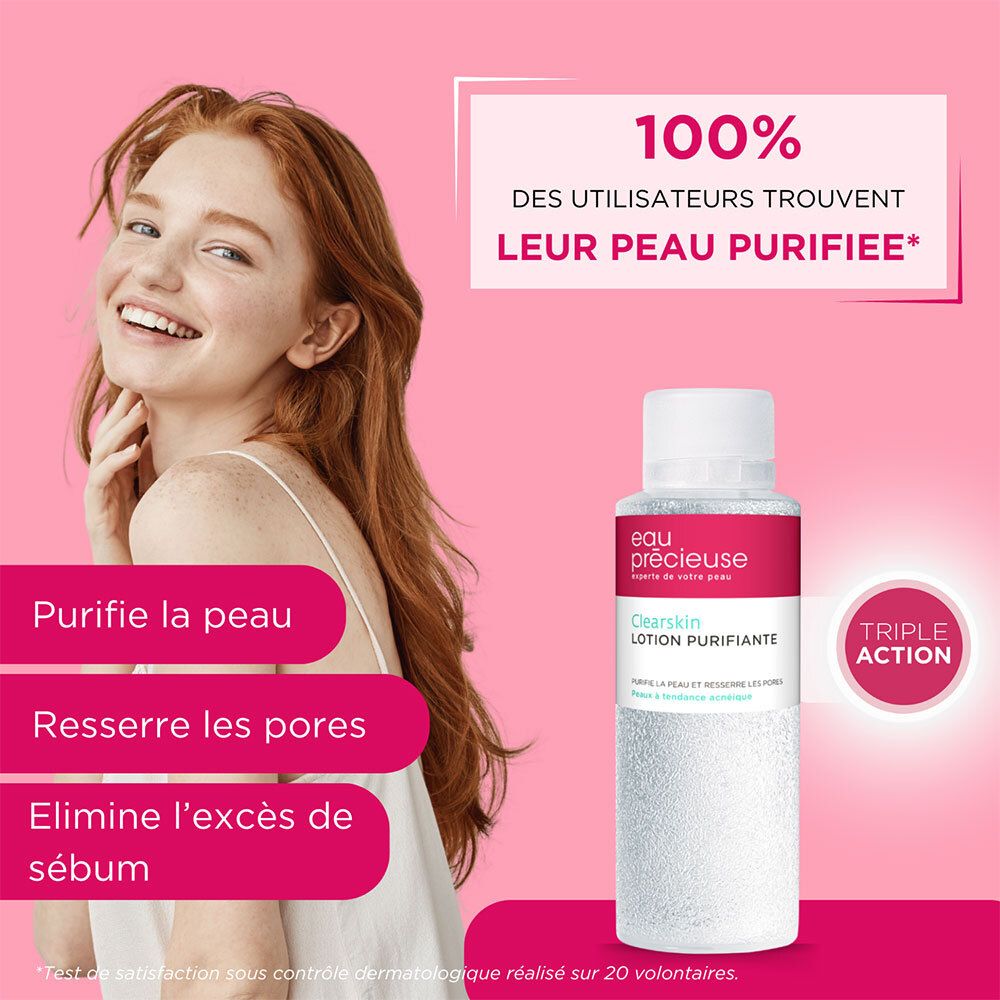 Eau Précieuse Lotion Purifiante Nettoyante  Lot de 2x375ml