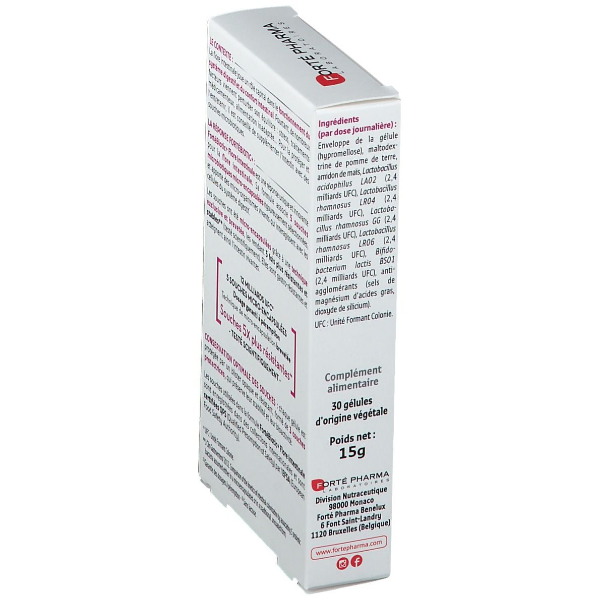 Forté Pharma FORTÉBIOTIC+ Darmflora