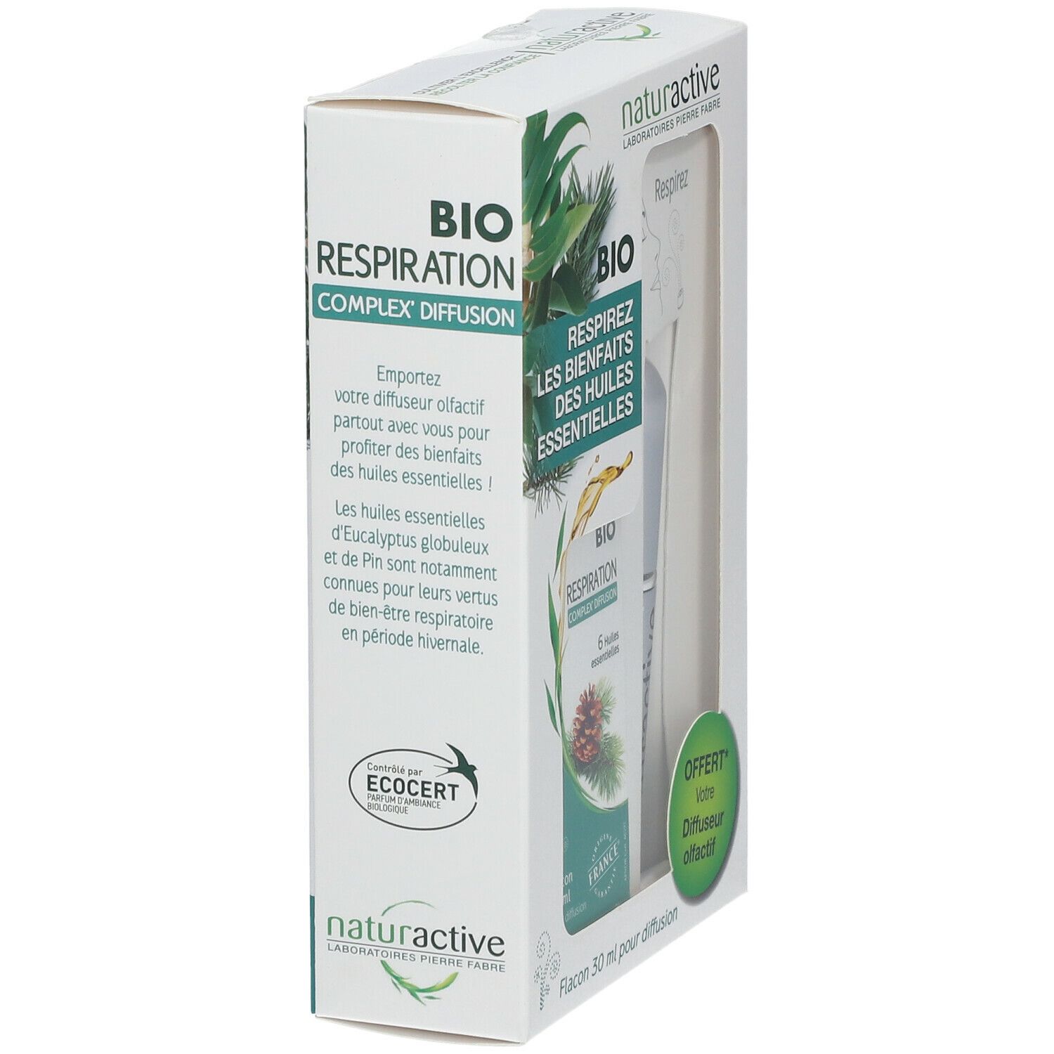 Naturactive Complex' ATMUNG Organische ätherische Öle + Olfaktorischer Diffusor