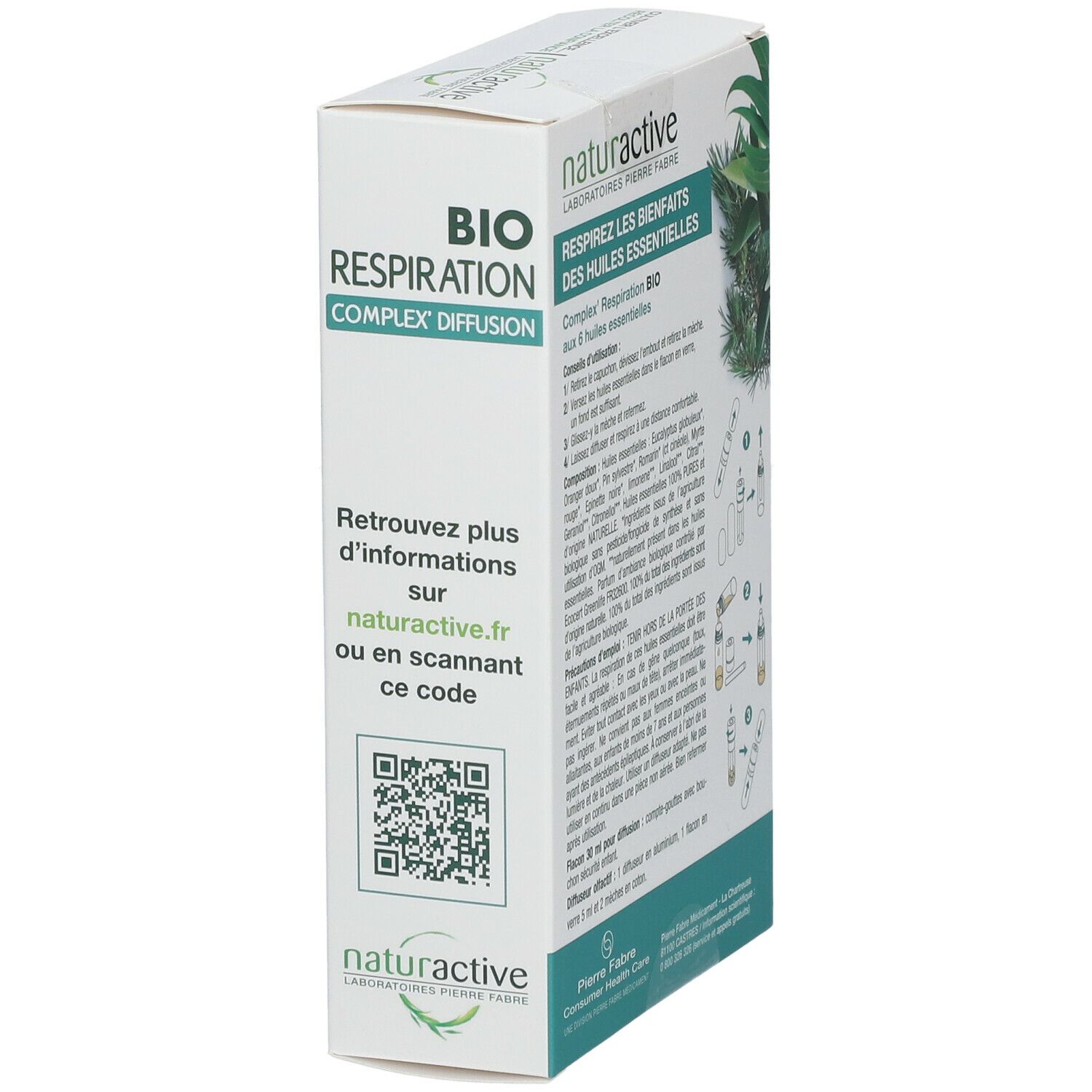 Naturactive Complex' ATMUNG Organische ätherische Öle + Olfaktorischer Diffusor