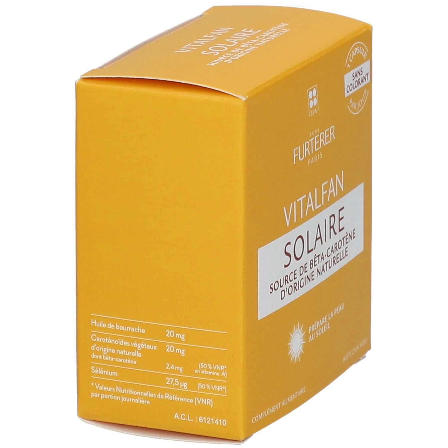 René Furterer VITALFAN Solaire