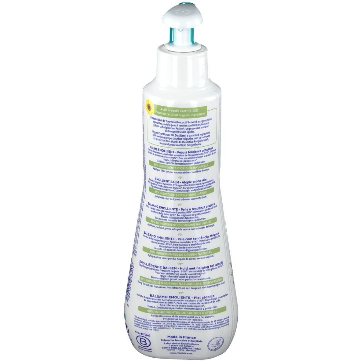 Mustela ® Stelatopia ® weichmachender Hautbalsam