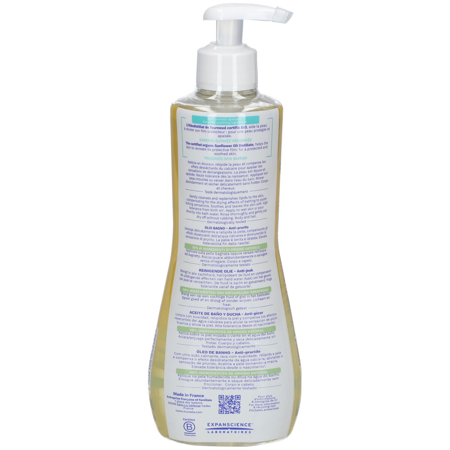 mustela® STELATOPIA® Huile Lavante