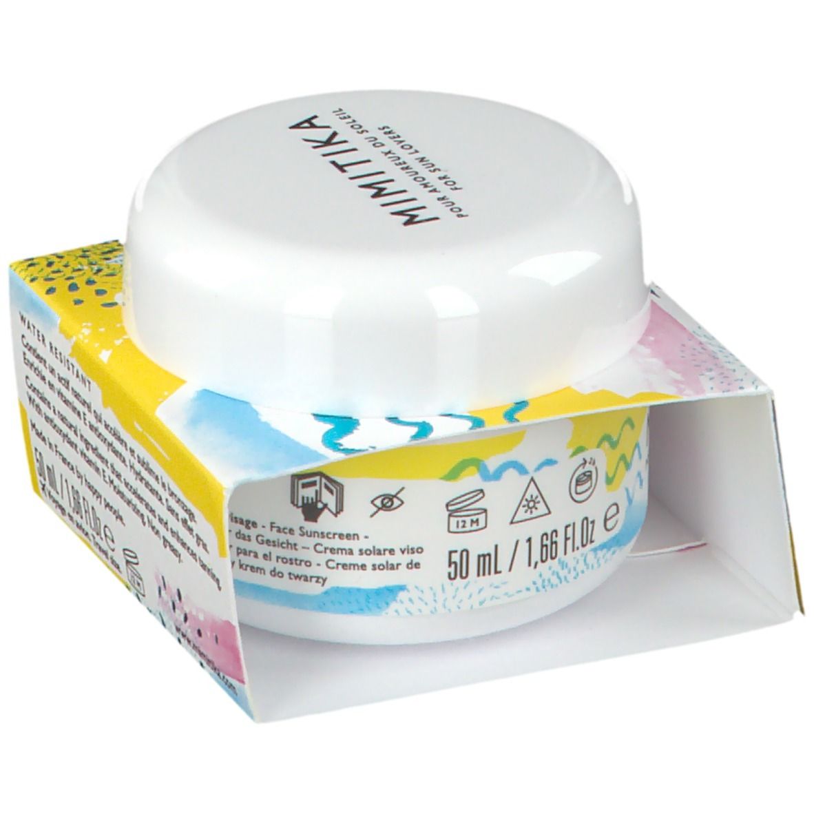 MIMITIKA Crème solaire visage SPF50