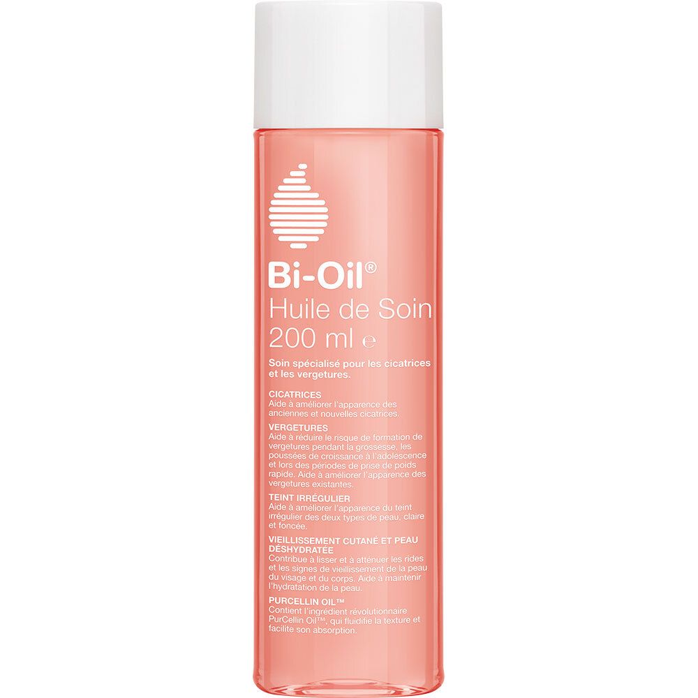 Bi-Oil Huile de Soin Hydratante Cicatrices & Vergetures 200 ml