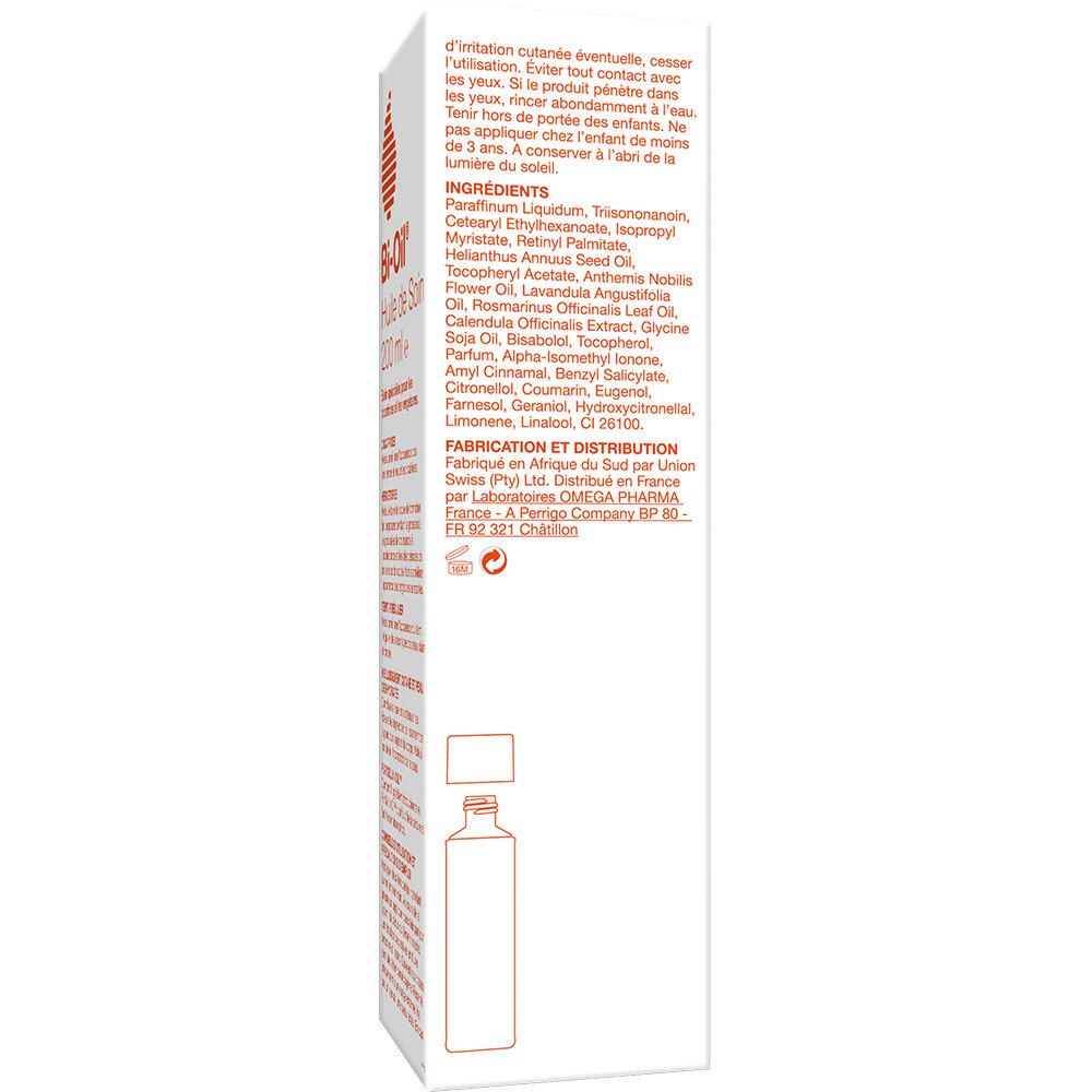 Bi-Oil Huile de Soin Hydratante Cicatrices & Vergetures 200 ml