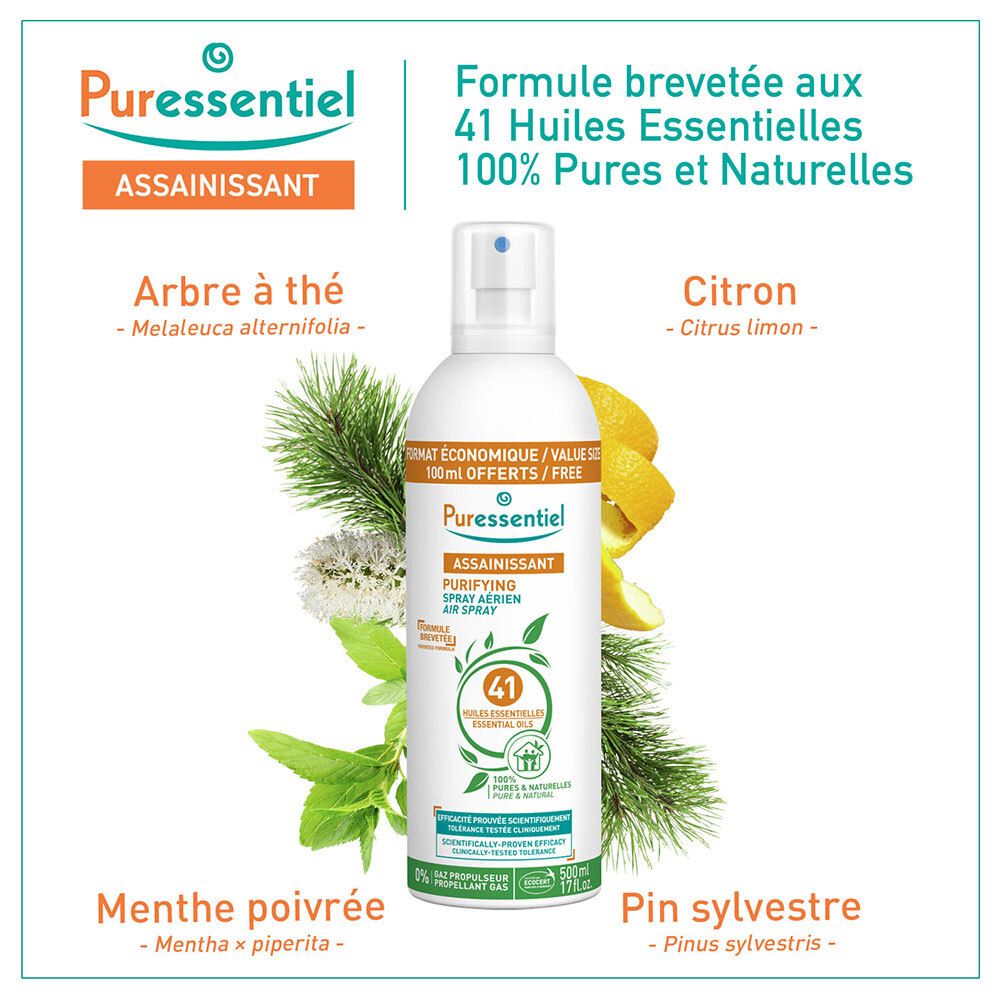 Puressentiel SPRAY AÉRIEN ASSAINISSANT 41 Huiles Essentielles