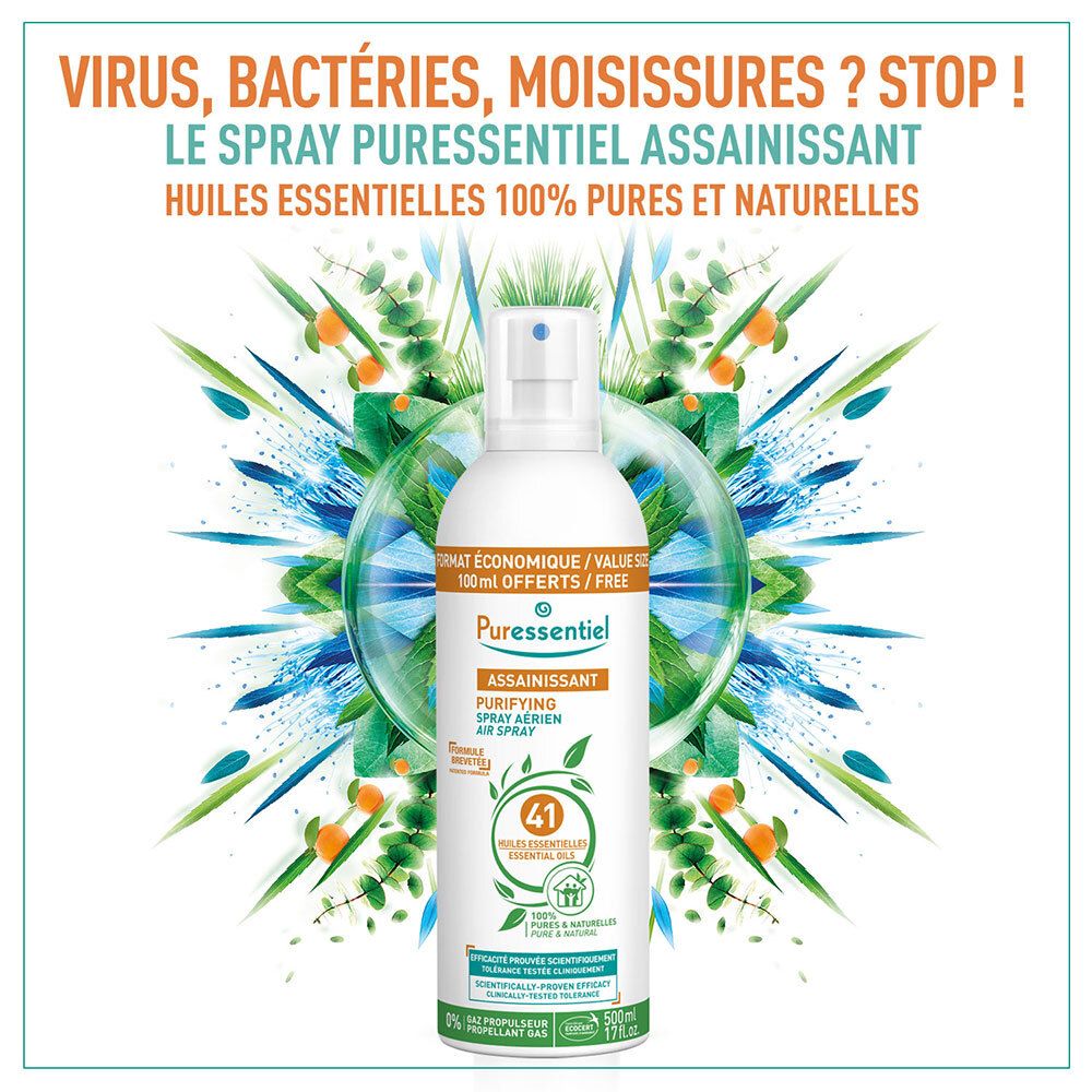 Puressentiel SPRAY AÉRIEN ASSAINISSANT 41 Huiles Essentielles