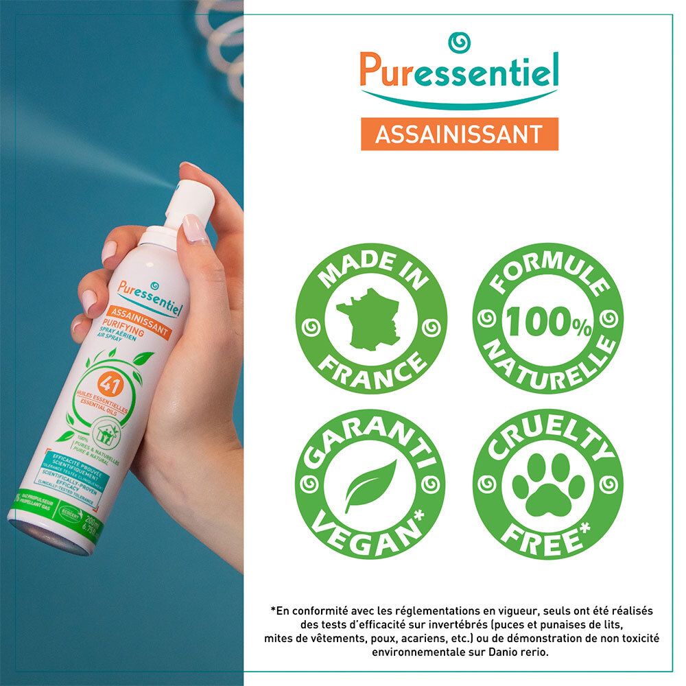 Puressentiel SPRAY AÉRIEN ASSAINISSANT 41 Huiles Essentielles