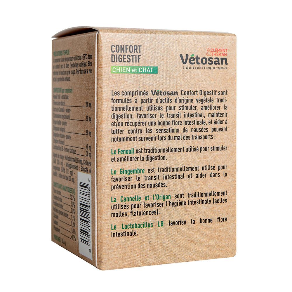 Karton mit Produktinformationen. Text in Französisch. Beschreibt die Inhaltsstoffe und Anwendung.