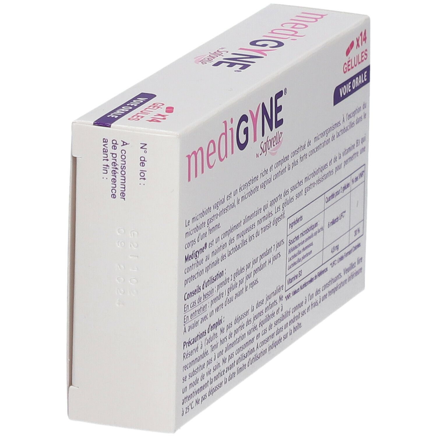 mediGYNE® by Saforelle Gélules Microbiotiques Oral