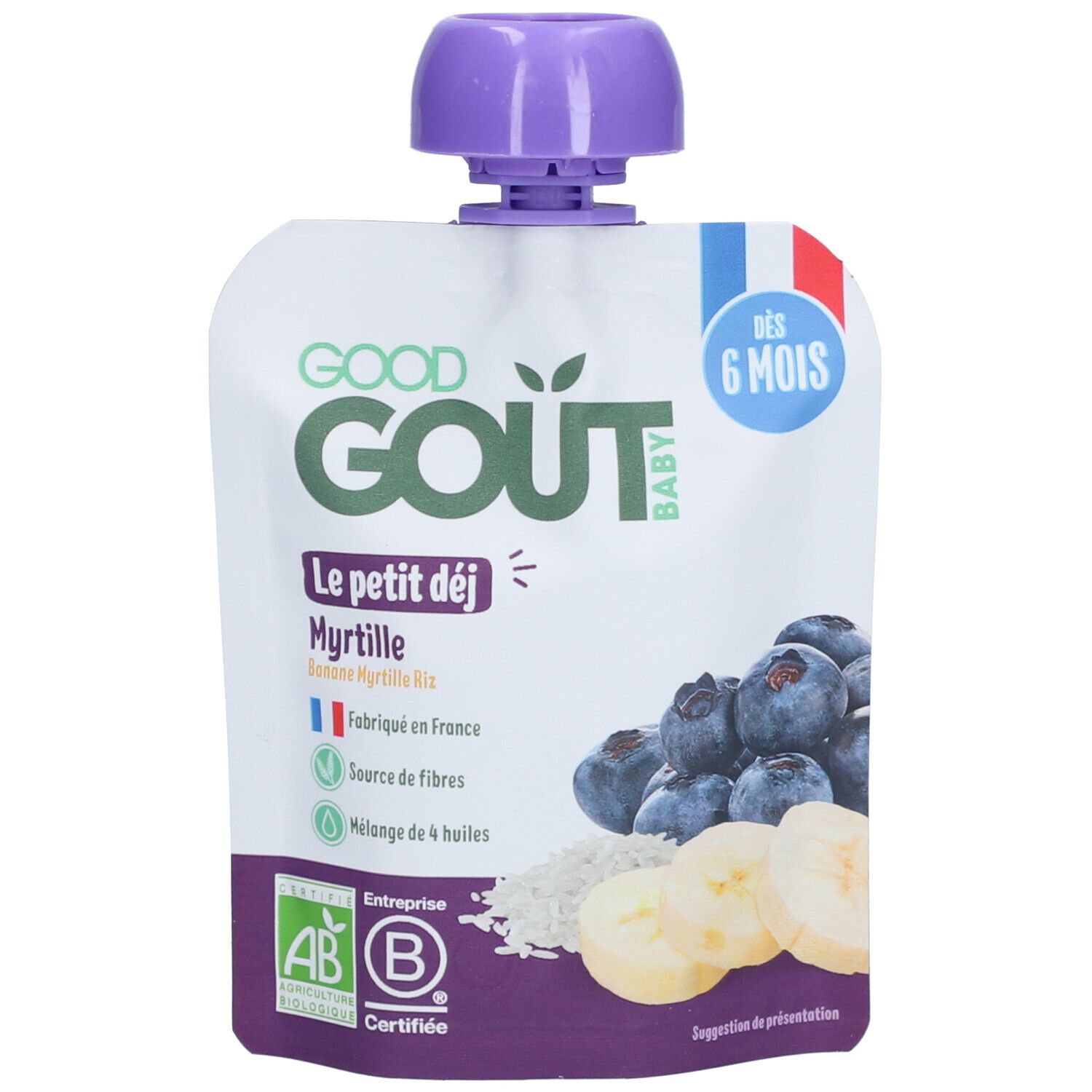 Good Goût Le Petit Déjj Heidelbeere