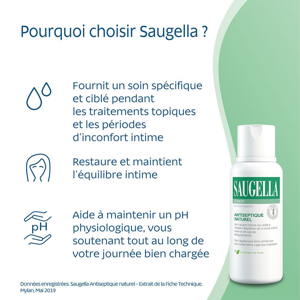 Saugella Green Line Antiseptische Lösung