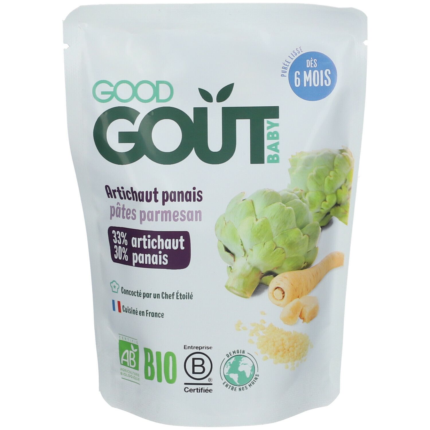 GOOD GOÛT Babybrei Artischocke Pastinake