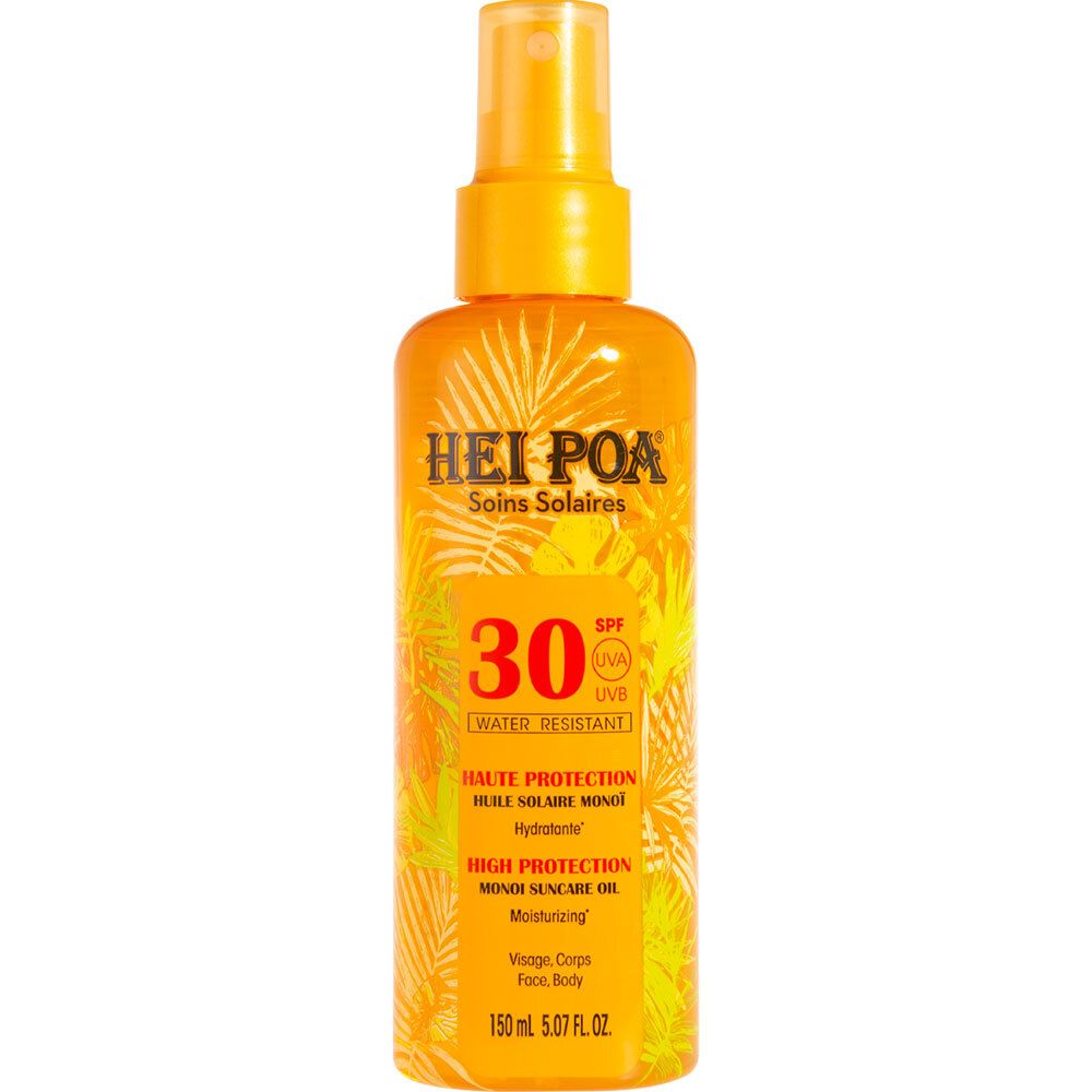HEI POA® Huile Sèche Solaire Monoï  SPF30