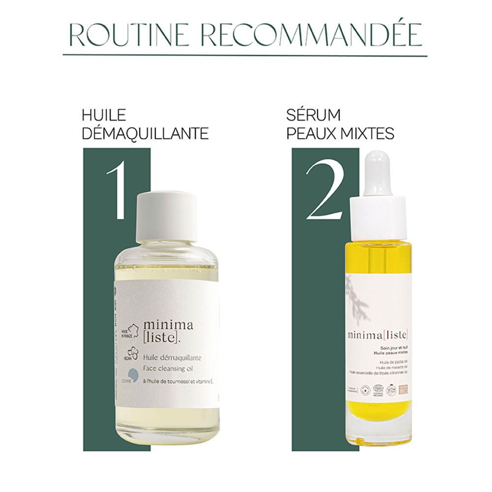 MINIMA[LISTE] SÉRUM JOUR ET NUIT PEAUX MIXTES