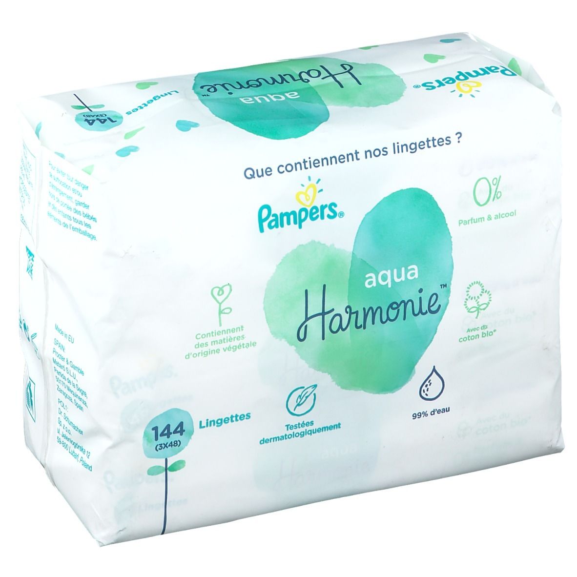 Pampers Aqua Harmonie™ Lingettes