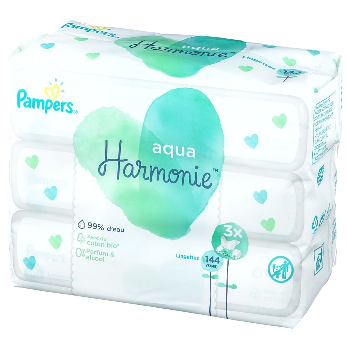 Pampers Aqua Harmonie™ Lingettes