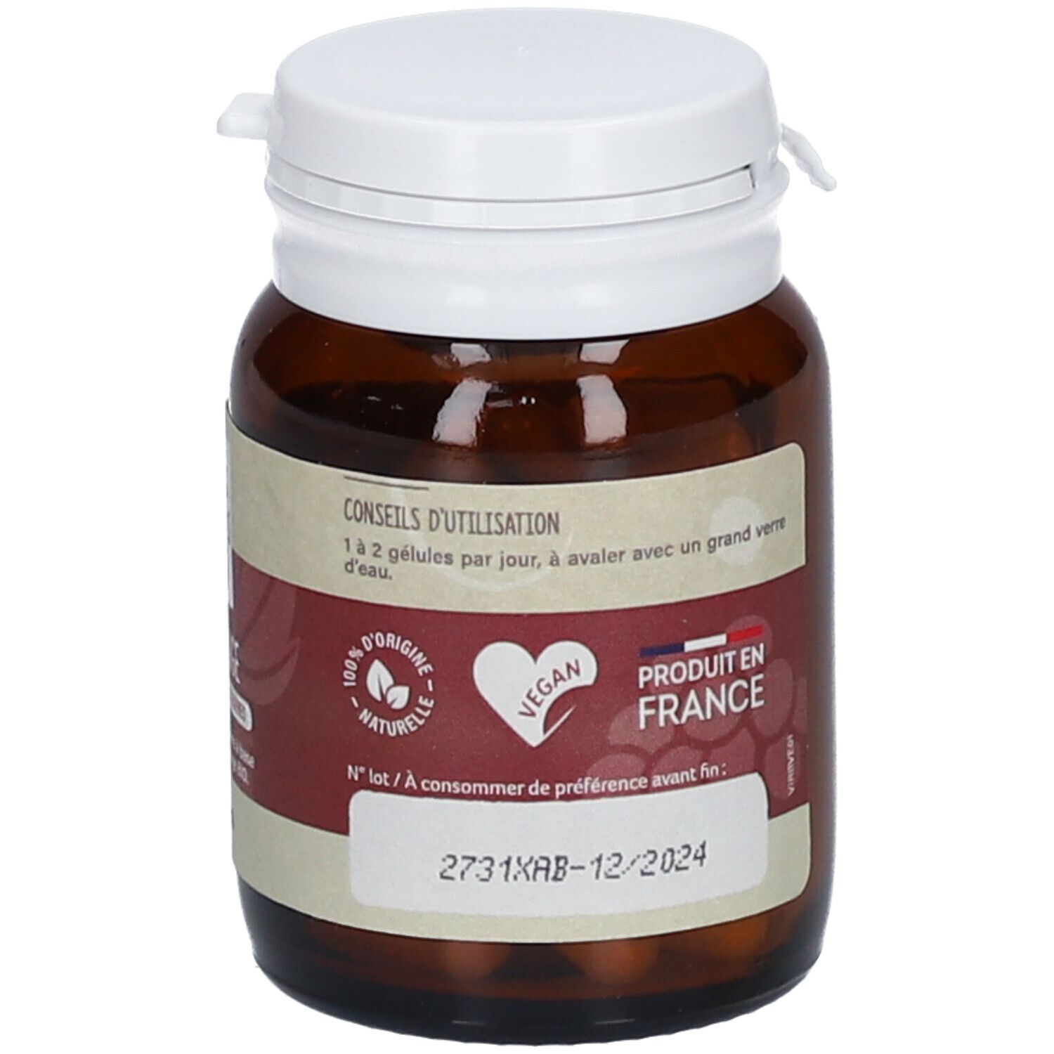 Nutrisanté Nutri'SENTIELS BIO Vigne rouge Circulation & Jambes légères