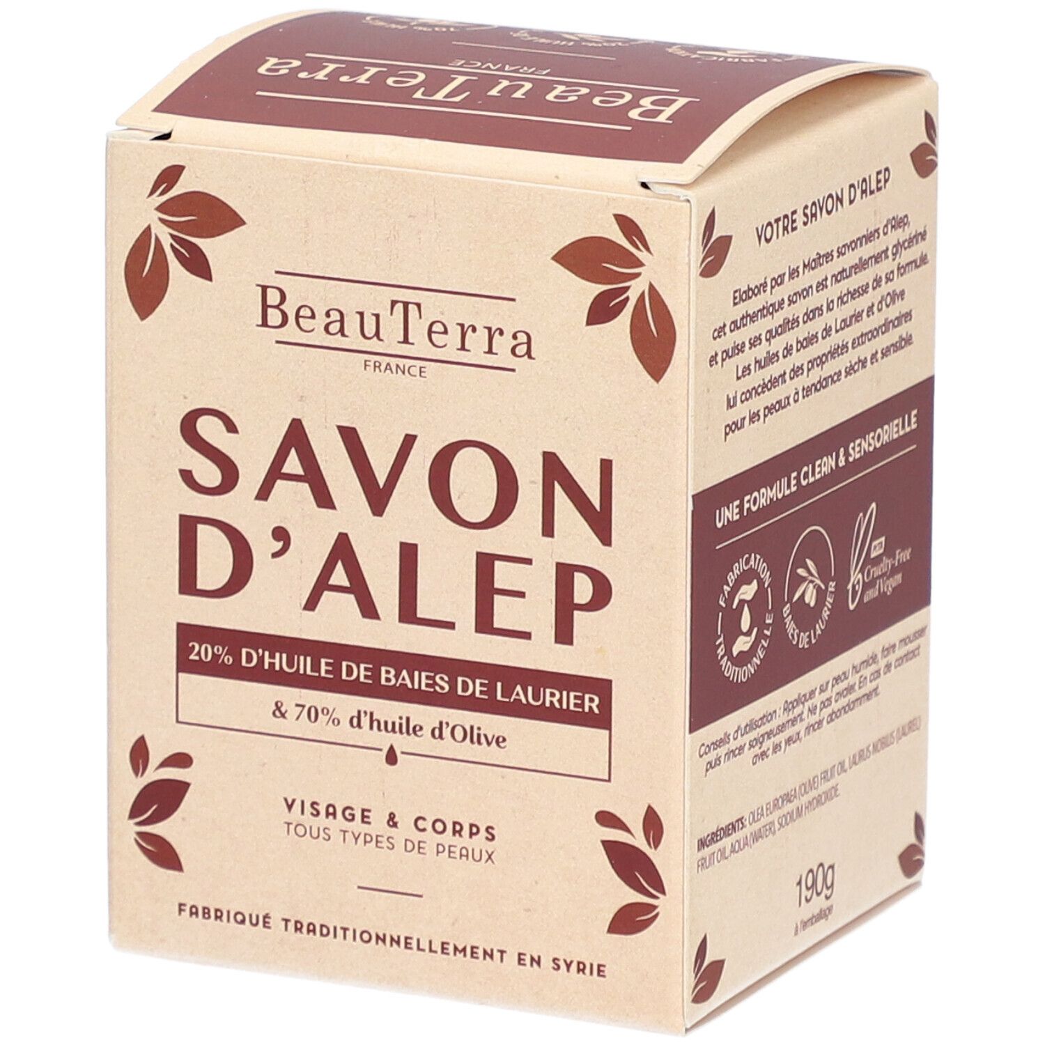BEAUTERRA SAV ALEP 190G