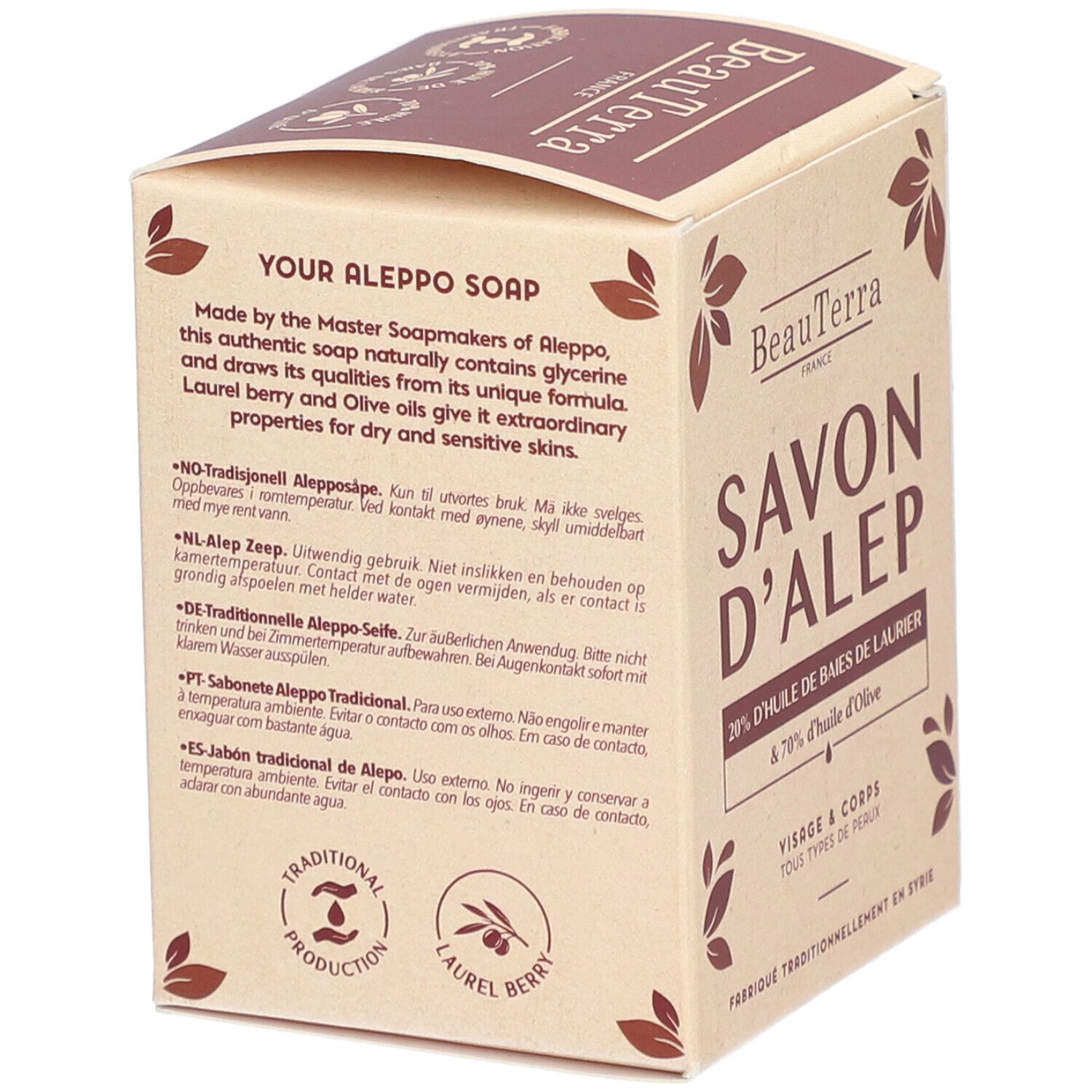 BEAUTERRA SAV ALEP 190G