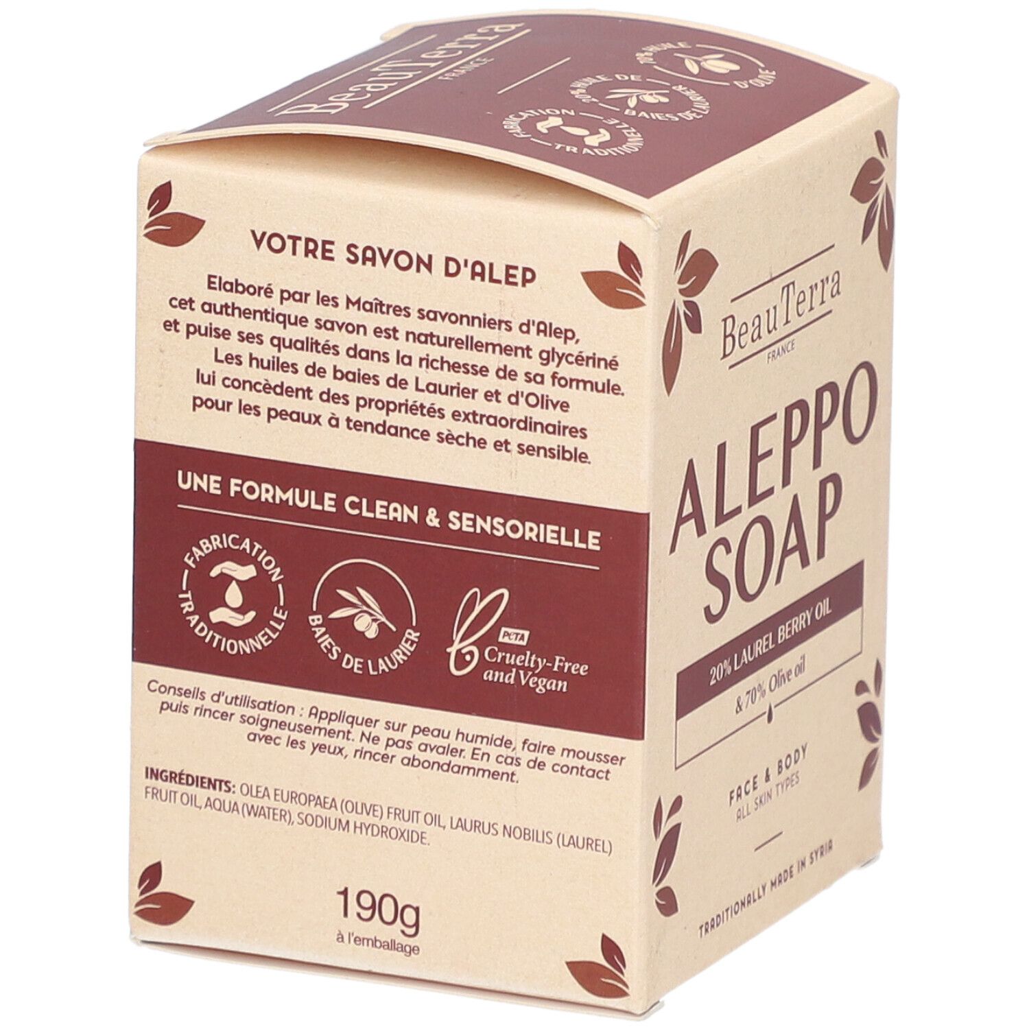 BEAUTERRA SAV ALEP 190G
