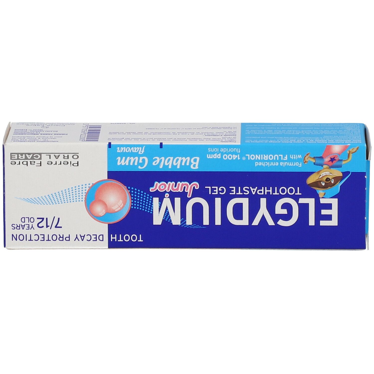 ELGYDIUM Junior-Zahnpasta Bubblegum